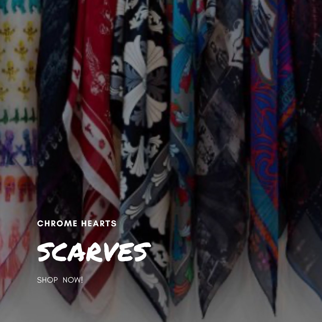 CHROME HEARTS SCARVES – Crown Forever