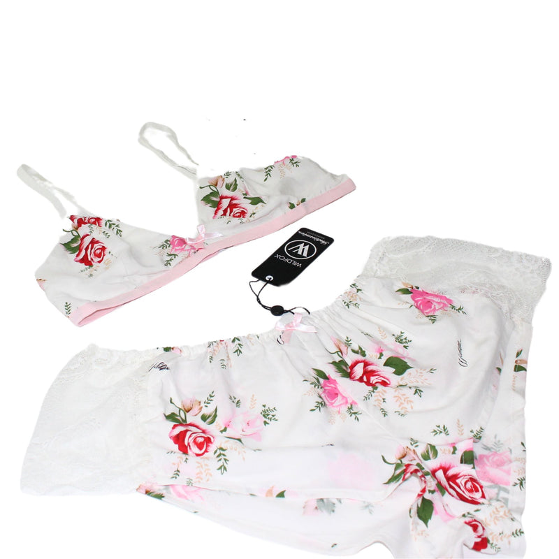 Wildfox Couture Lover's Bouquet Bralette & Short Pajama Boxed Set – Crown  Forever