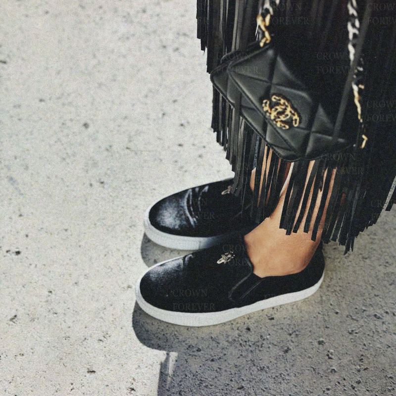 Chrome Hearts Dagger Slip On Shoe Horse Hair – Crown Forever Chrome Hearts Dagger Slip On Shoe Horse Hair – Crown Forever