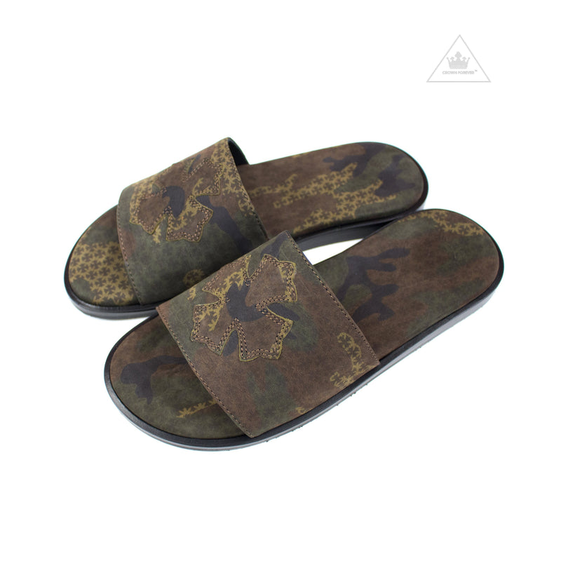 CH Plus Slide Camouflage Sandal CH Shoes CHROME HEARTS   