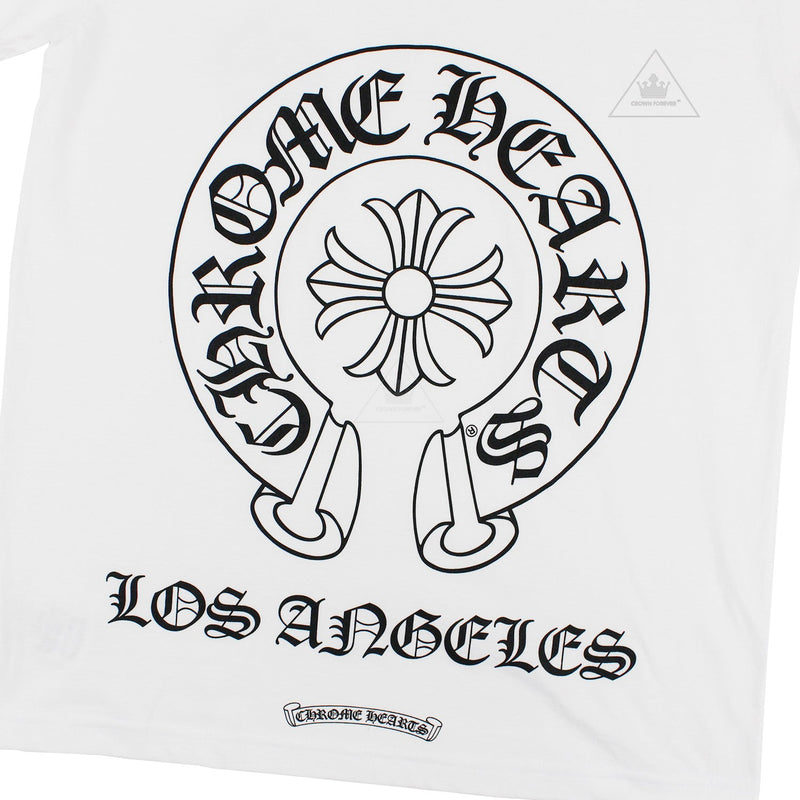Chrome Hearts Horseshoe Los Angeles Crew T Shirt