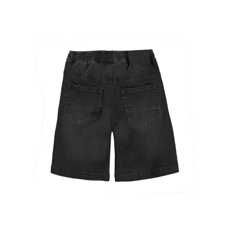 Molo Boys Black Jean Shorts Molo Kids Ali Shorts – Washed Black