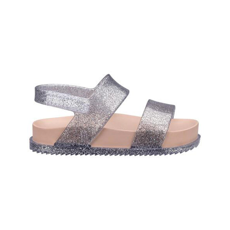 Mini Melissa Cosmic Sandal Pink Silver – Crown Forever