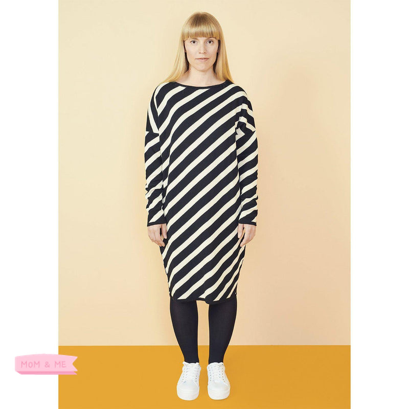 Papu Stories Women Knit Stripe Dress * FINAL SALE Crown Forever Papu Stories Women Knit Stripe Dress * FINAL SALE Crown Forever