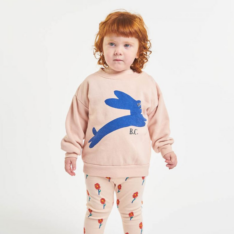 Bobo Choses Baby Jumping Hare Sweatshirt – Crown Forever