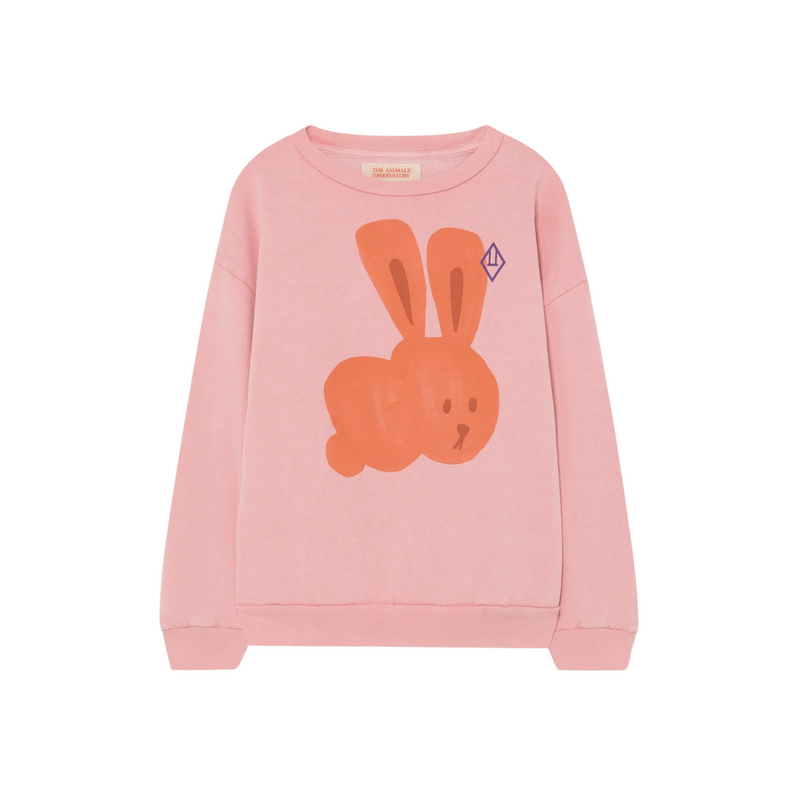 Pink bunny sweatshirt hotsell