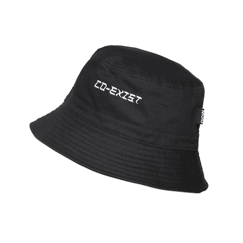 Kids black bucket hat cheap