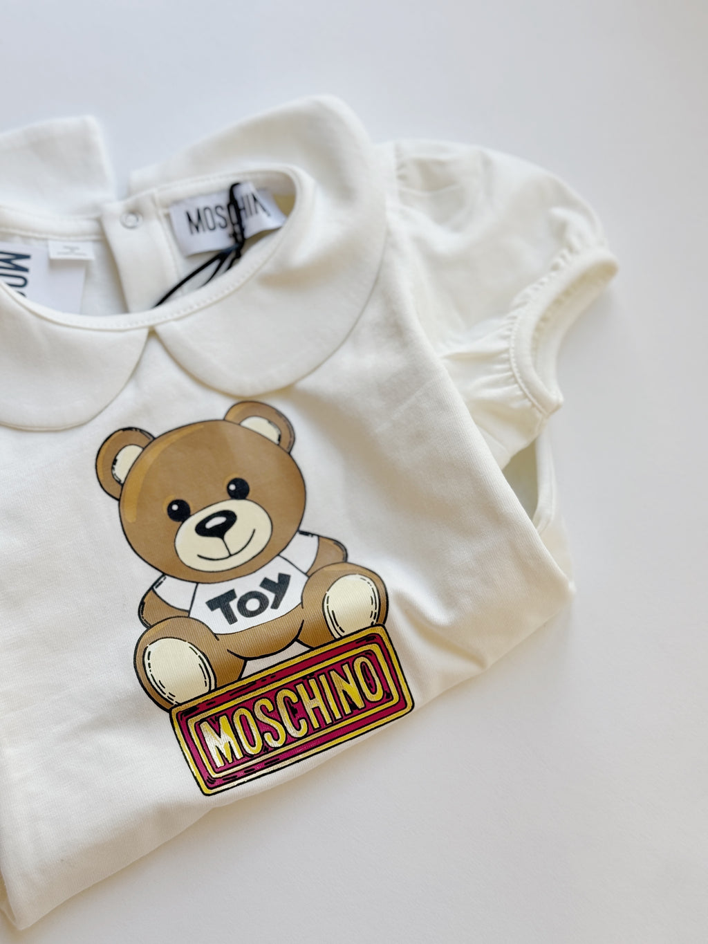 Moschino Baby Girls T-Shirt Off White Kids T shirts Moschino   