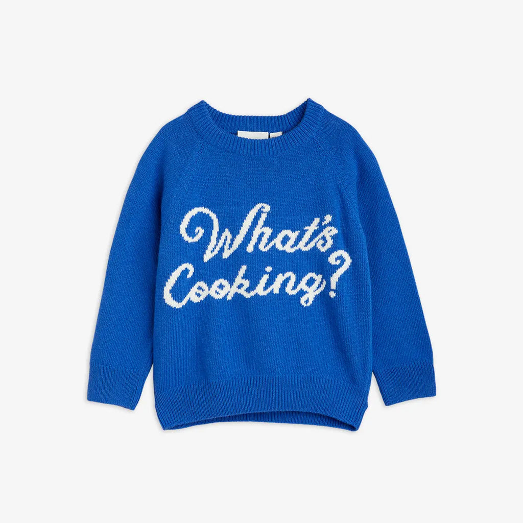 Mini Rodini What's cooking knitted sweater