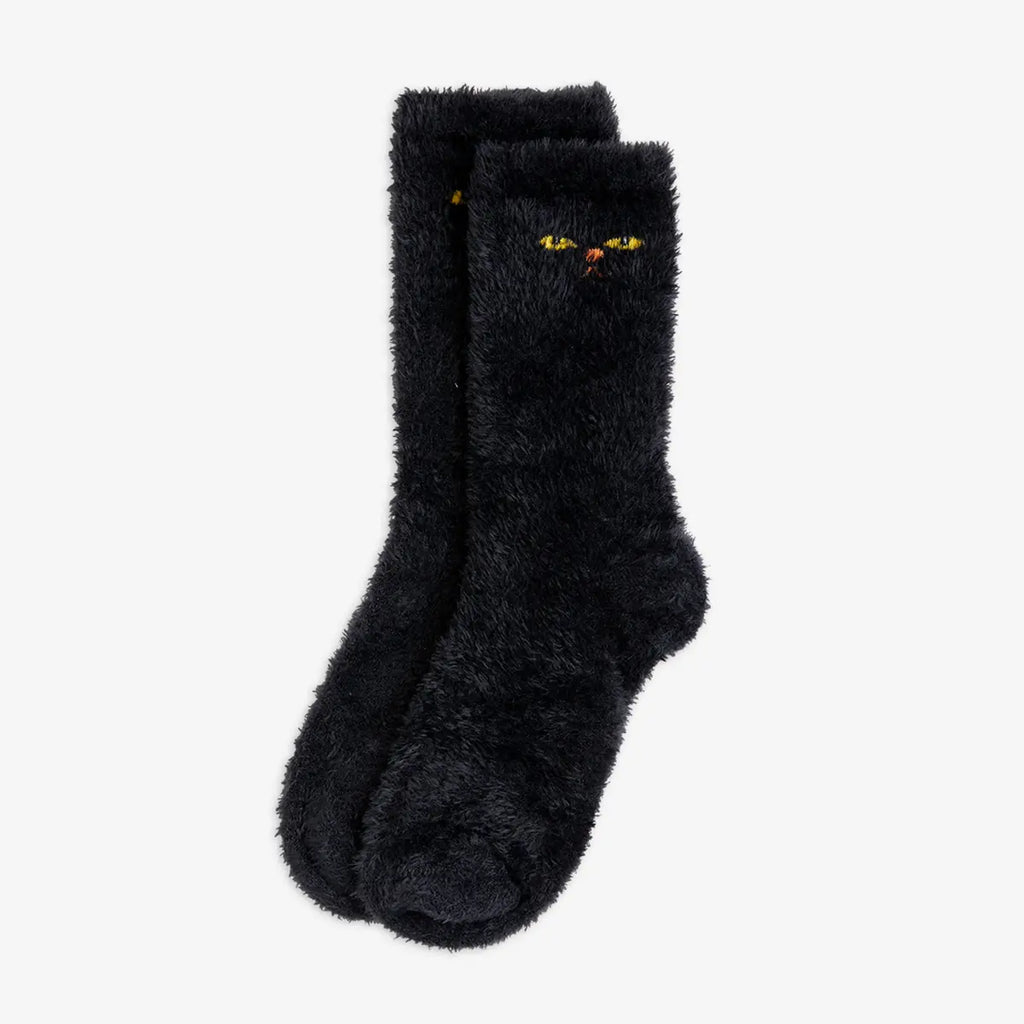 Mini Rodini Cat eyes fluffy 1-pack socks