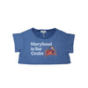 Wildfox Couture Maryland is for Crabs T-Shirt Sweater Wildfox Couture S Navy Blue 