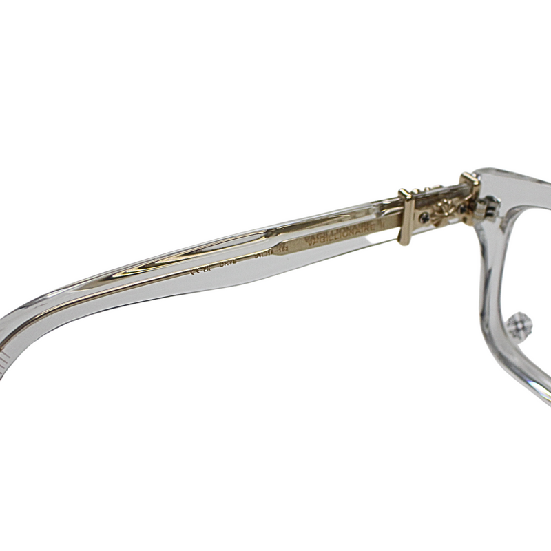 Chrome Hearts VAGILLIONAIRE II E54-CRYSTAL LENS Glasses