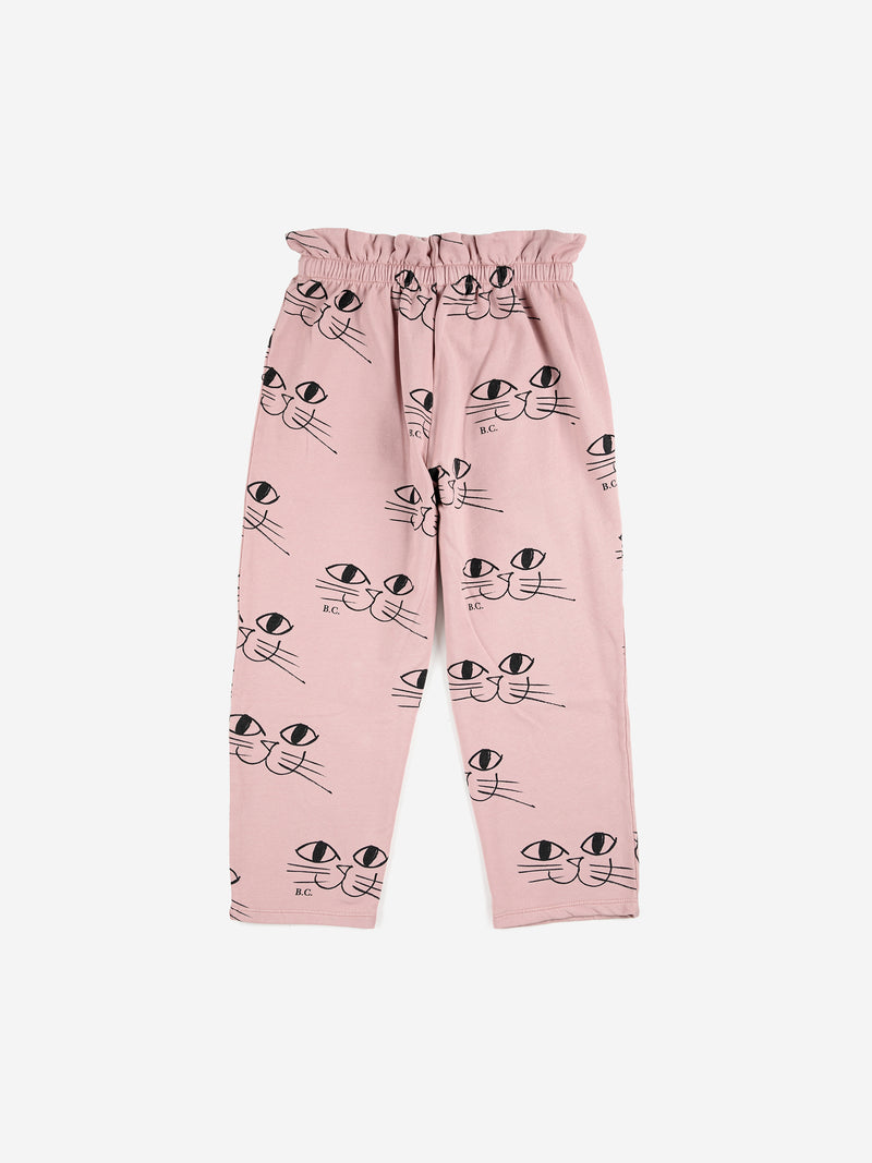 Bobo Choses Smiling cat all over jogging pants