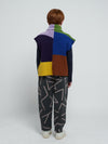 Bobo Choses Multicolor intarsia vest kids pants Bobo Choses   
