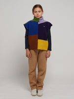Bobo Choses Multicolor intarsia vest kids pants Bobo Choses   