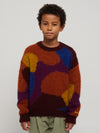 Bobo Choses Multicolor intarsia jumper kids jumpers Bobo Choses   