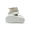 Victoria Kids Canvas Bow Mary Janes Beige kids shoes Victoria   