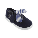 Victoria Kids Canvas Bow Mary Janes Marino kids shoes Victoria   