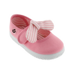 Victoria Kids Canvas Bow Mary Janes Flamingo kids shoes Victoria   