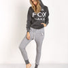 Wildfox Couture For Fox Sake Sweatshirt Dirty Black