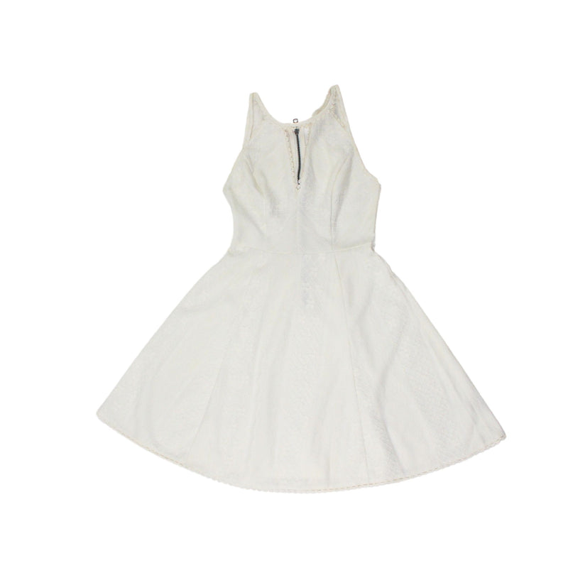 Free People Miss Connections Cutout Mini Dress Sweater Free People   