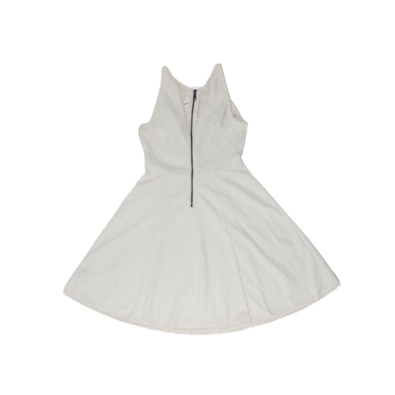 Free People Miss Connections Cutout Mini Dress Sweater Free People   