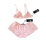Wildfox Couture Women Intimates Set Blush Pink WF Top Wildfox Couture   