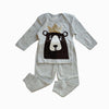 Oh Baby! Soft Cotton Bear Crown Soft Newborn Set