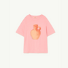 The Animals Observatory Pink Rooster Oversize T-Shirt Kids T shirts The Animals Observatory   