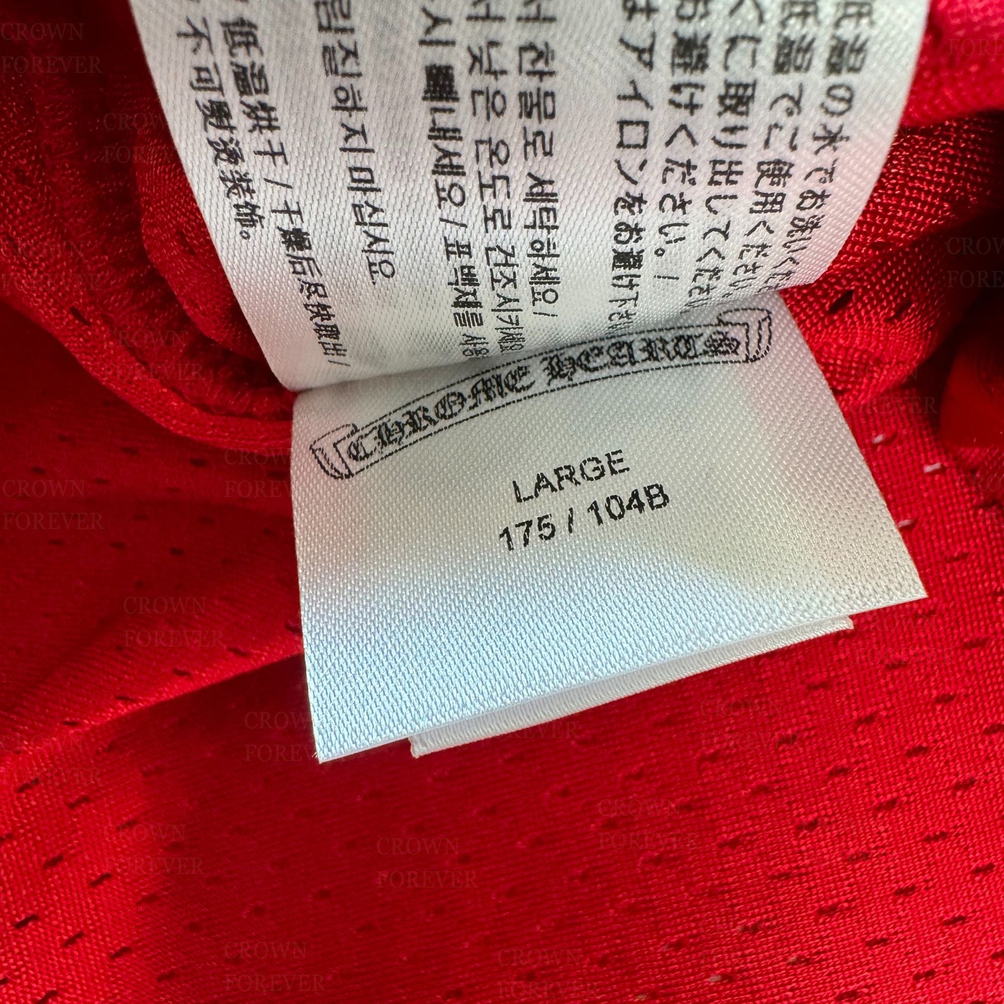 Chrome Hearts Mesh Warm Up Jersey Crown Forever