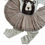Oh Baby! Magic Brown Reversed Tulle Skirt kids skirts Oh Baby!   