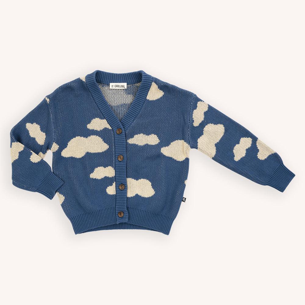 Carlijnq clouds - knitted kids cardigan – Crown Forever