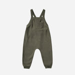 Quincy Mae Knit Overall || Forest kids overalls Quincy Mae   