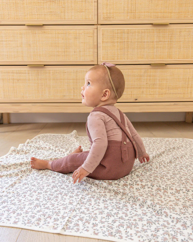 Quincy Mae Knit Overall || Fig