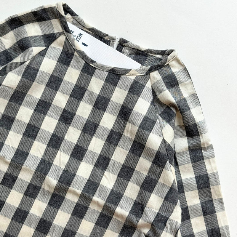 Message In The Bottle Check Blouse