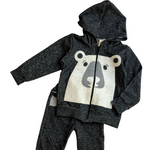 Oh Baby! Soft Cotton Bear Zip Hoodie kids hoodies Oh Baby!   