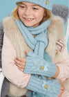 Angel's Face Shelley Scarf Blue