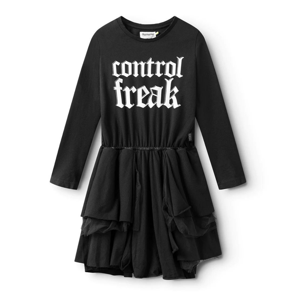Nununu World Control freak inked dress