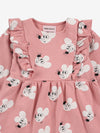 Bobo Choses Baby mouse all over dress kids dresses Bobo Choses   
