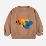 Bobo Choses multicolor mouse sweatshirt kids sweatshirts Bobo Choses   