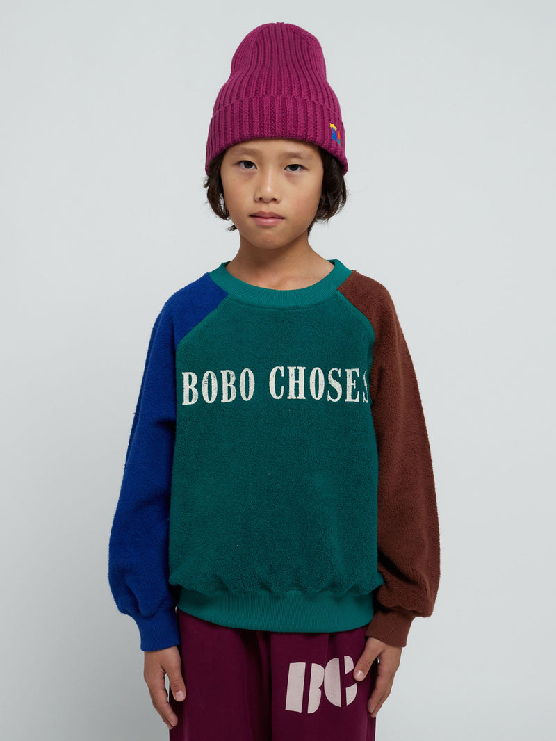 Bobo Choses color block sweatshirt kids sweatshirts Bobo Choses   