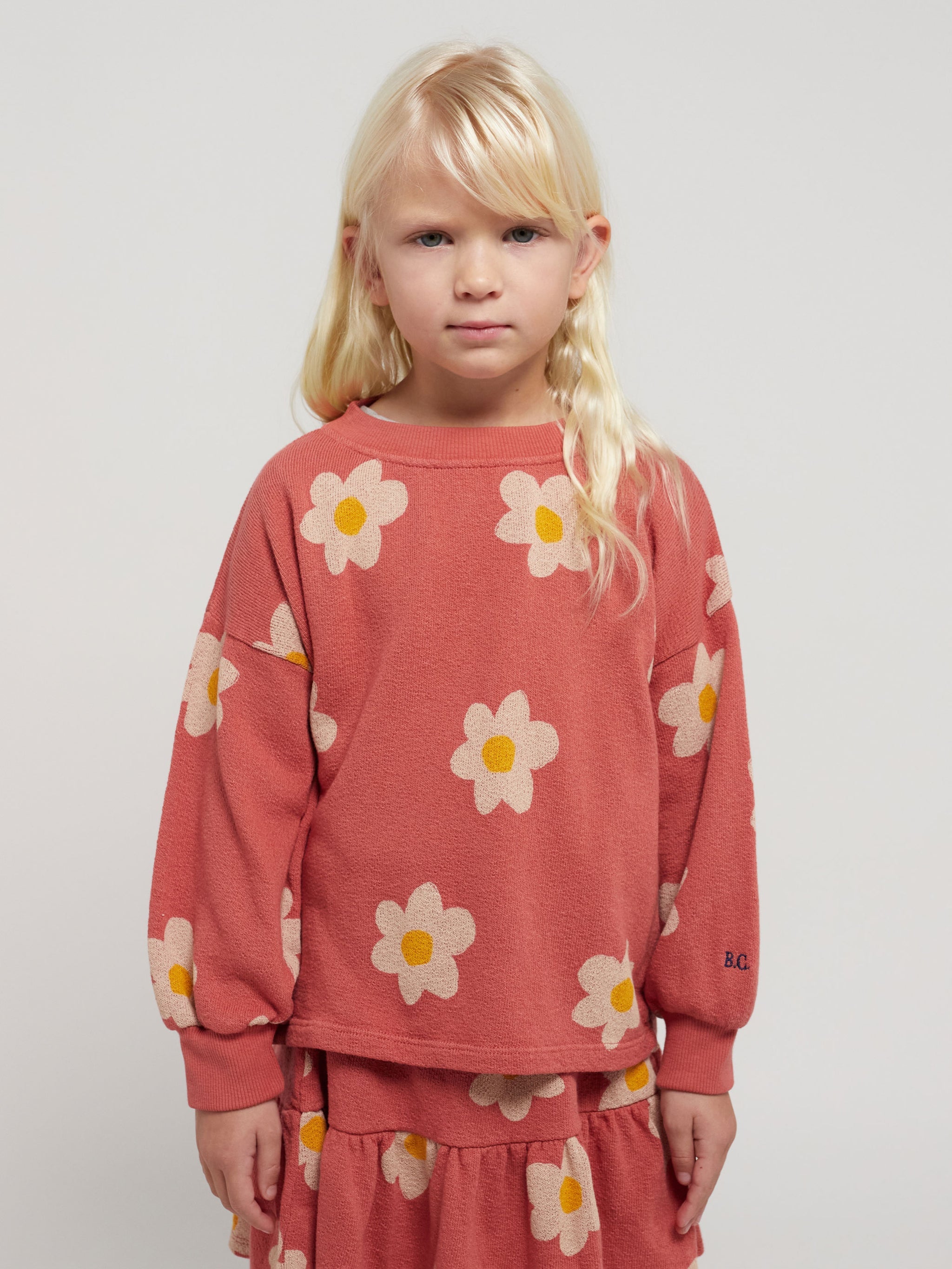 Bobo Choses big flower all over sweatshirt Crown Forever