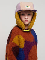 Bobo Choses color block sheepskin hat kids hats Bobo Choses   