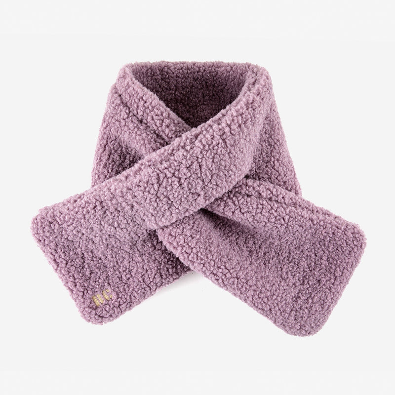 Bobo Choses sheepskin lavender neck warmer kids scarves Bobo Choses   