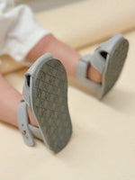 ili + charlie T-Strap Sandals Grey* FINAL SALE kids shoes ili + charlie   
