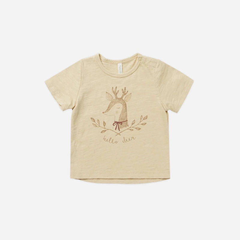 Rylee + Cru Basic Tee || Hello Deer kids T shirts Rylee And Cru   