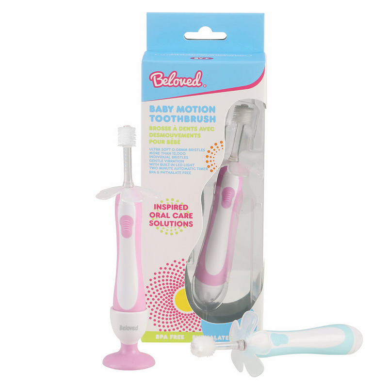 Beloved Baby First Motion Toothbrush Two Colors 1Y+ kids lifestyles Beloved   