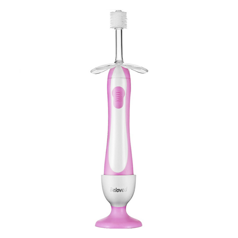Beloved Baby First Motion Toothbrush Two Colors 1Y+ kids lifestyles Beloved pink  