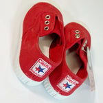 Cienta Kids Canvas Slip On Sneakers Rojo kids shoes Cienta   
