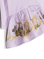 Molo Candi Bunnies Long Sleeve Baby Dress kids dresses Molo Kids   